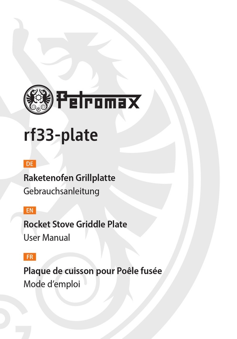 Petromax rf33-plate Manual de usuario