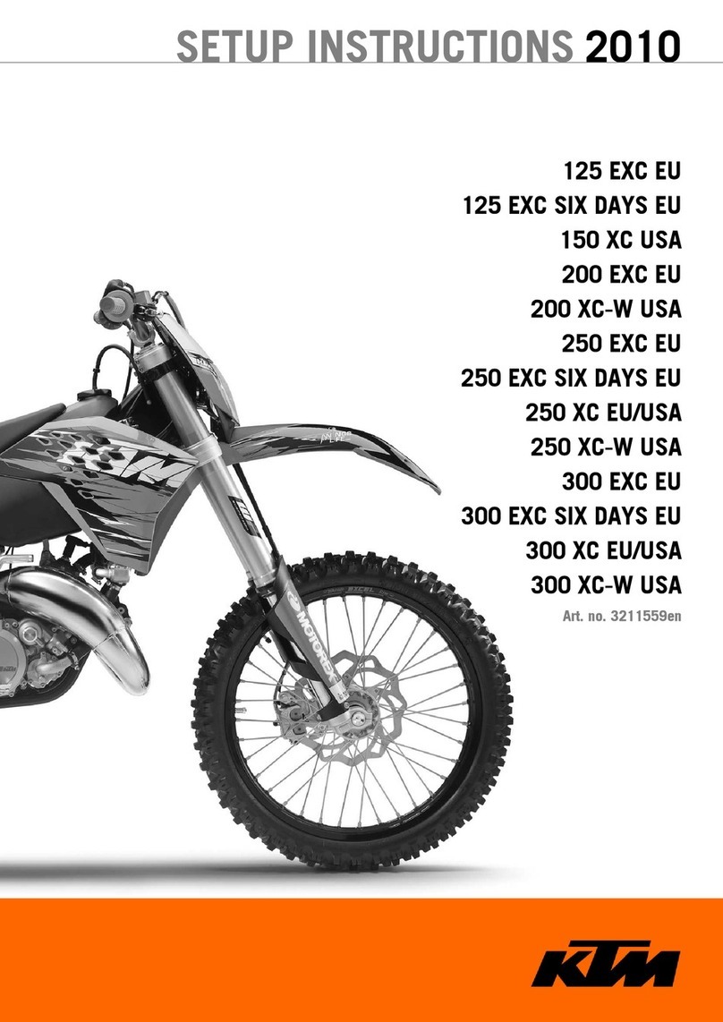 KTM 250 XC EU 2010 Manual