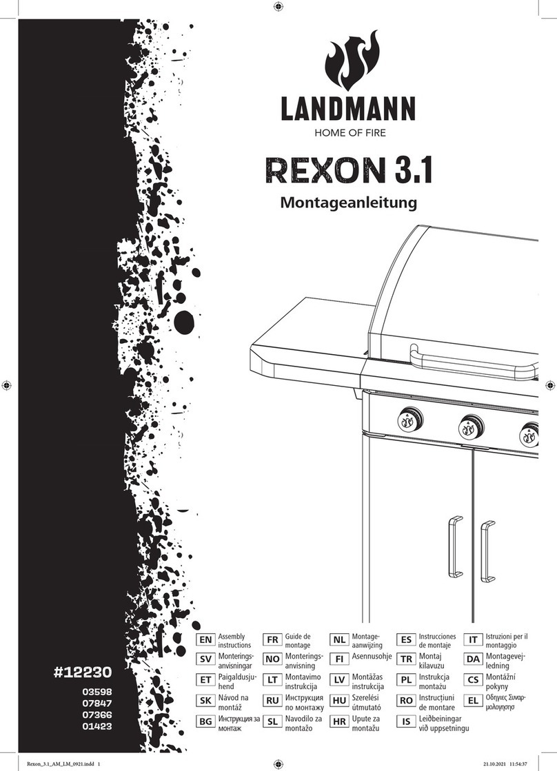 Landmann REXON 3.1 Manual de usuario
