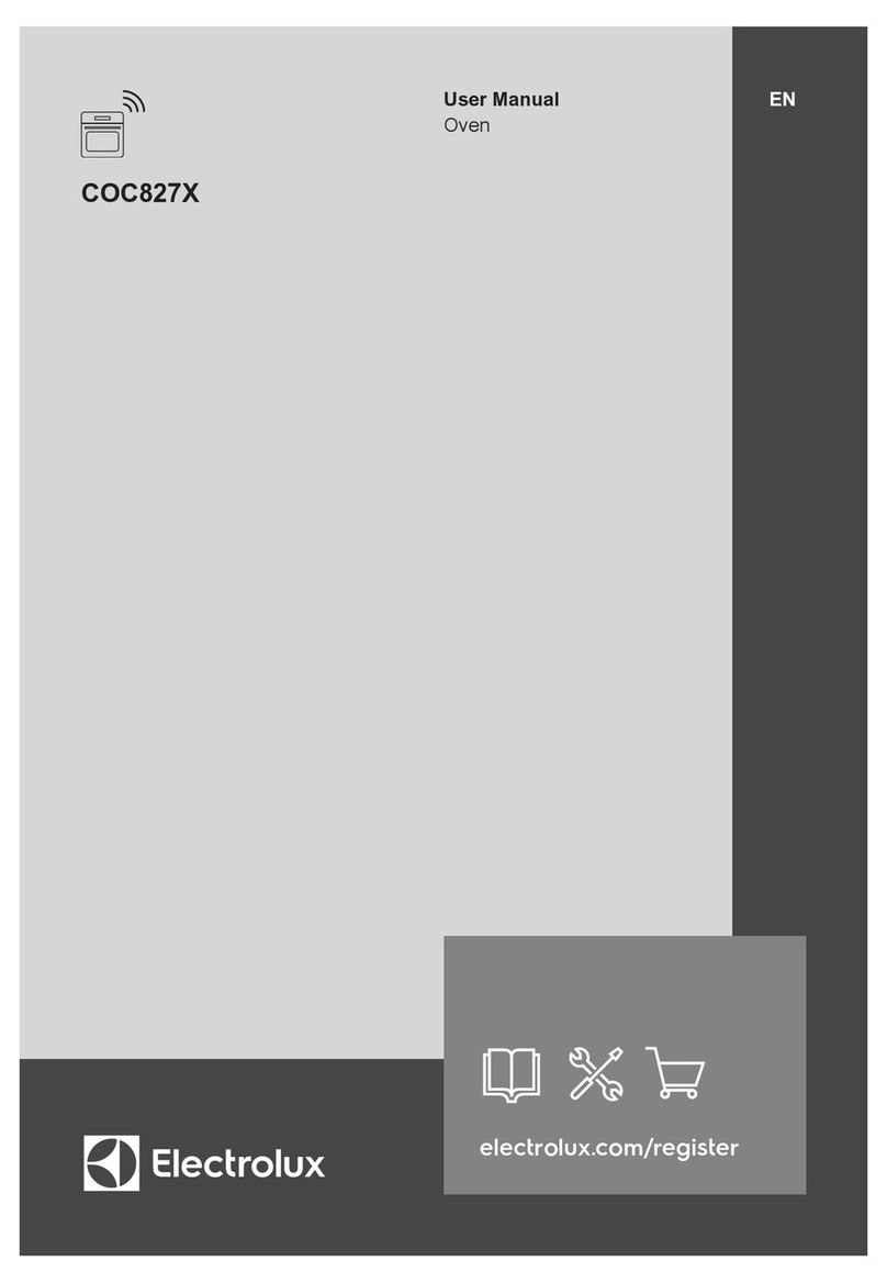 Electrolux COC827X Manual de usuario