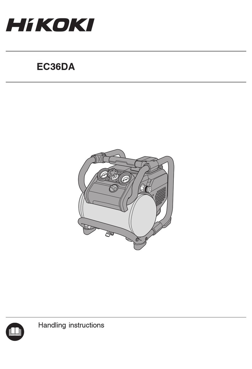 HIKOKI EC36DA Manual de usuario
