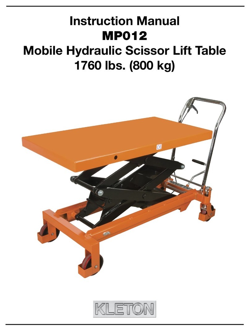 Kleton MP012 Manual de usuario