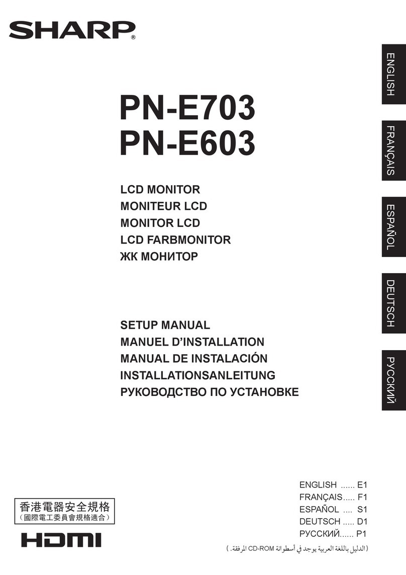 Sharp PN-E603 Guía del usuario Sharp PN-E603 Guía del usuario