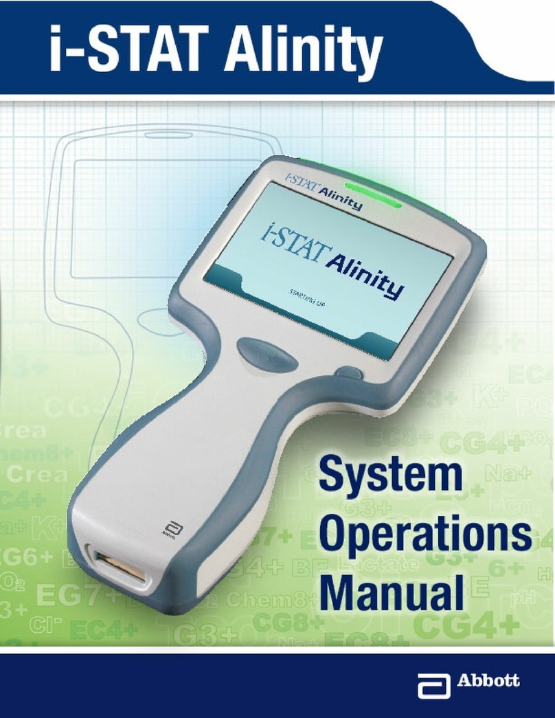 Abbott i-STAT Alinity Manual de usuario Abbott i-STAT Alinity Manual de usuario