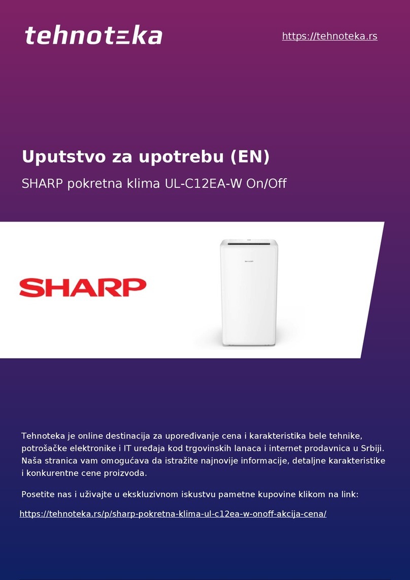 Sharp UL-C10EA-W Manual de usuario Sharp UL-C10EA-W Manual de usuario