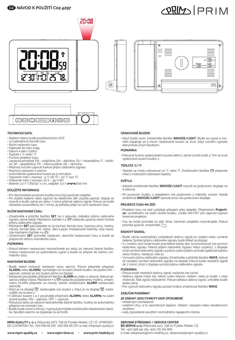 Prim C02.4297 Manual de usuario Prim C02.4297 Manual de usuario