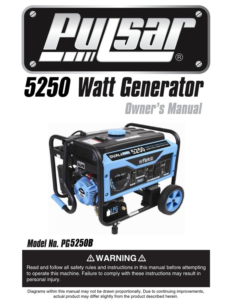 Pulsar 5250B Manual de usuario