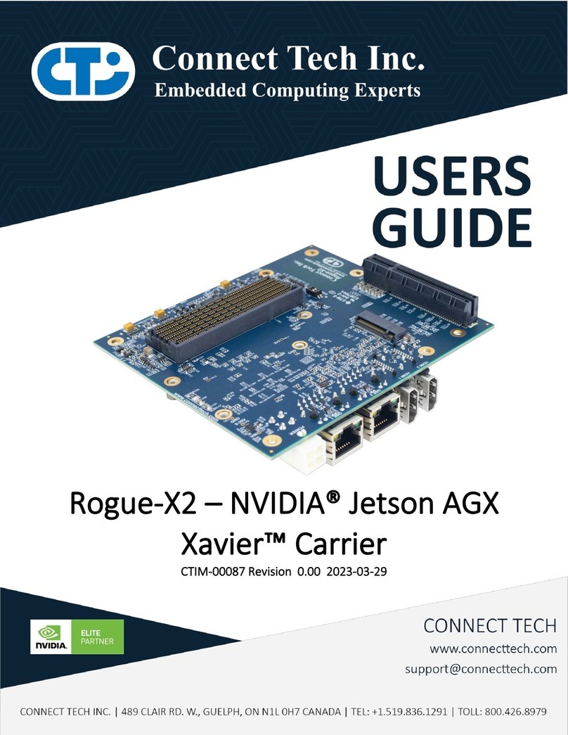 Connect Tech Rogue-X2 Manual de usuario