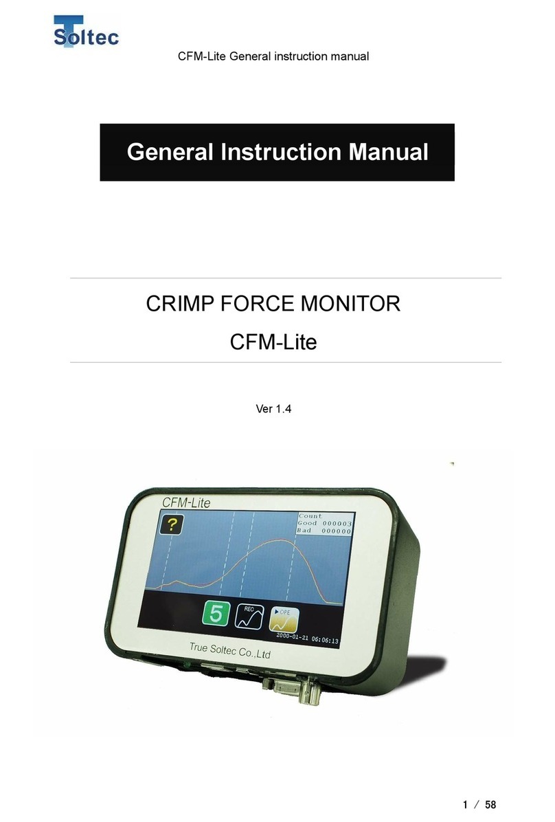 Soltec CFM-Lite Manual de instrucciones