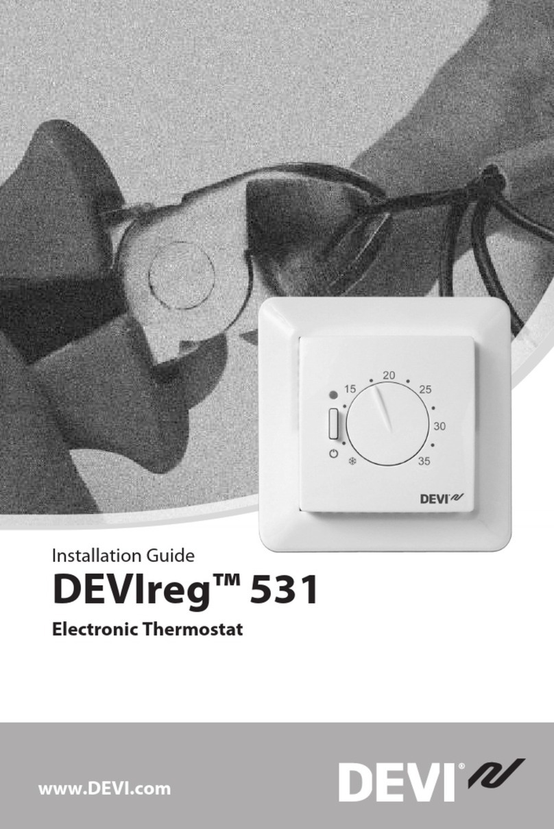DEVI devireg 531 Manual de usuario