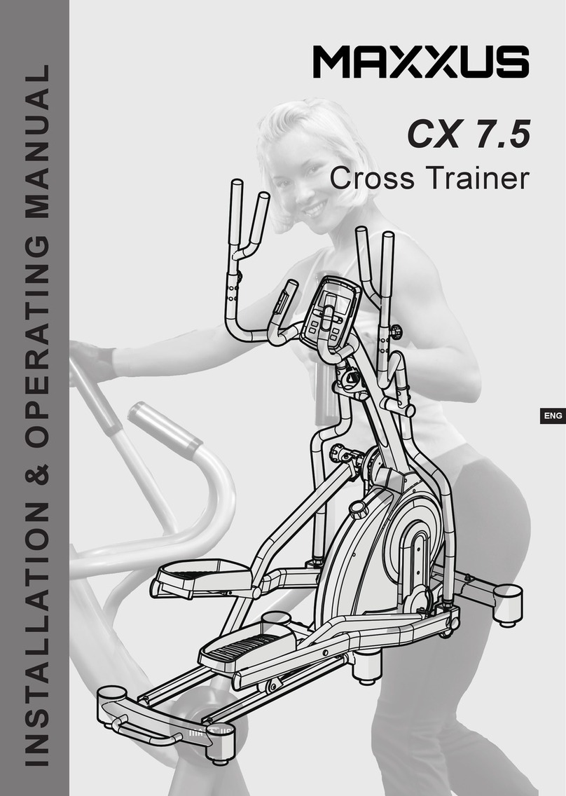 Maxxus CX 7.5 Instrucciones de instalación