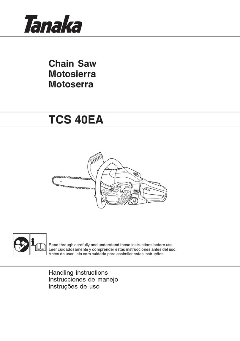 Tanaka TCS 40EA Manual de usuario