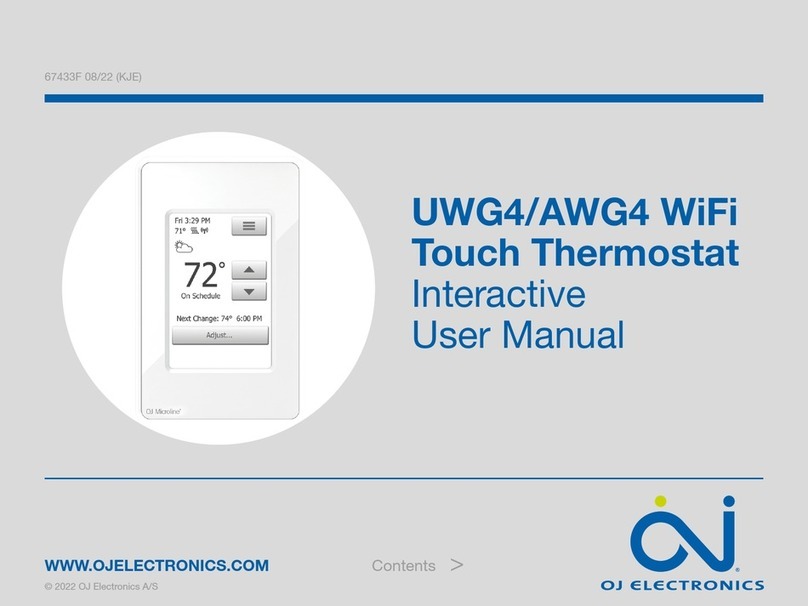 OJ Electronics AWG4 Manual de usuario