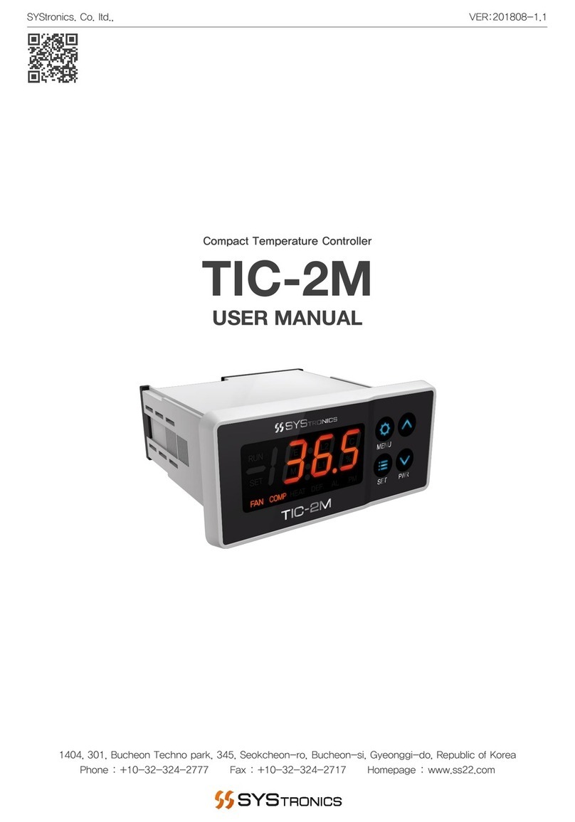 SYStronics TIC-2M Manual de usuario SYStronics TIC-2M Manual de usuario