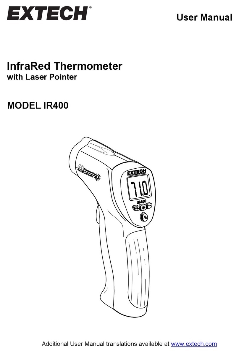 Extech Instruments IR400 Manual de usuario