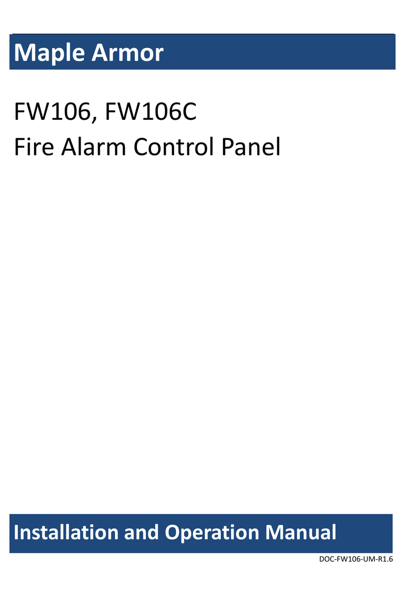 Maple Armor FW106 Manual de usuario