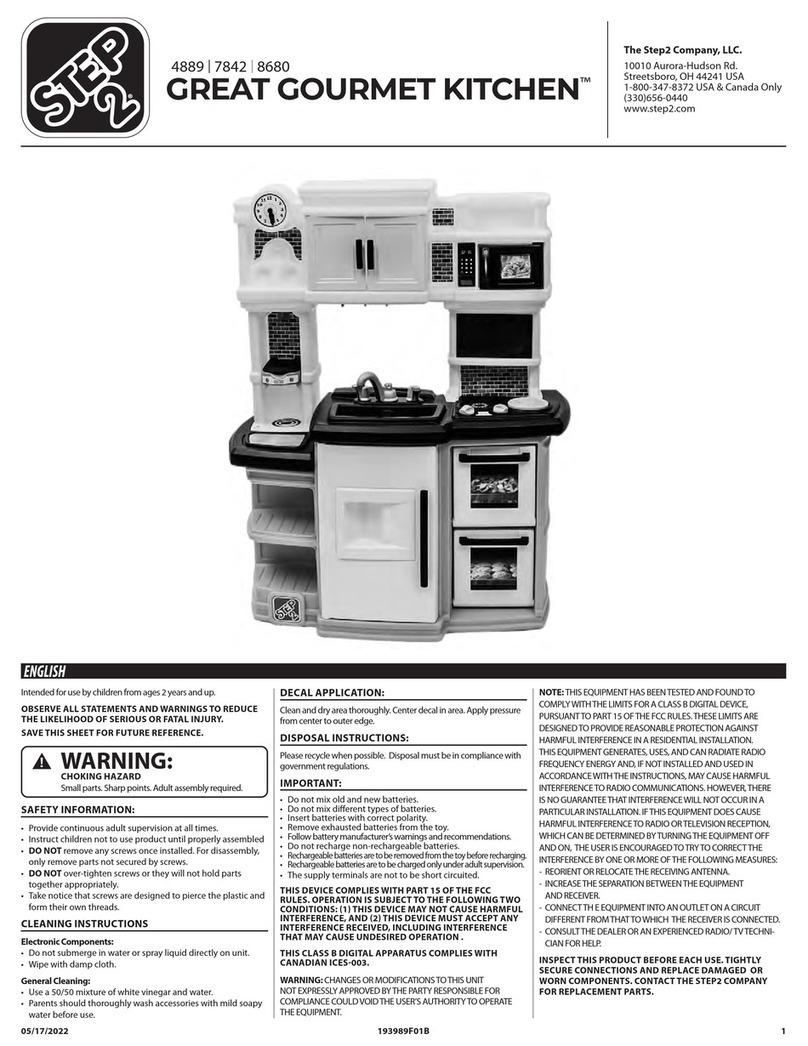 Step 2 4889 Manual de usuario Step 2 4889 Manual de usuario