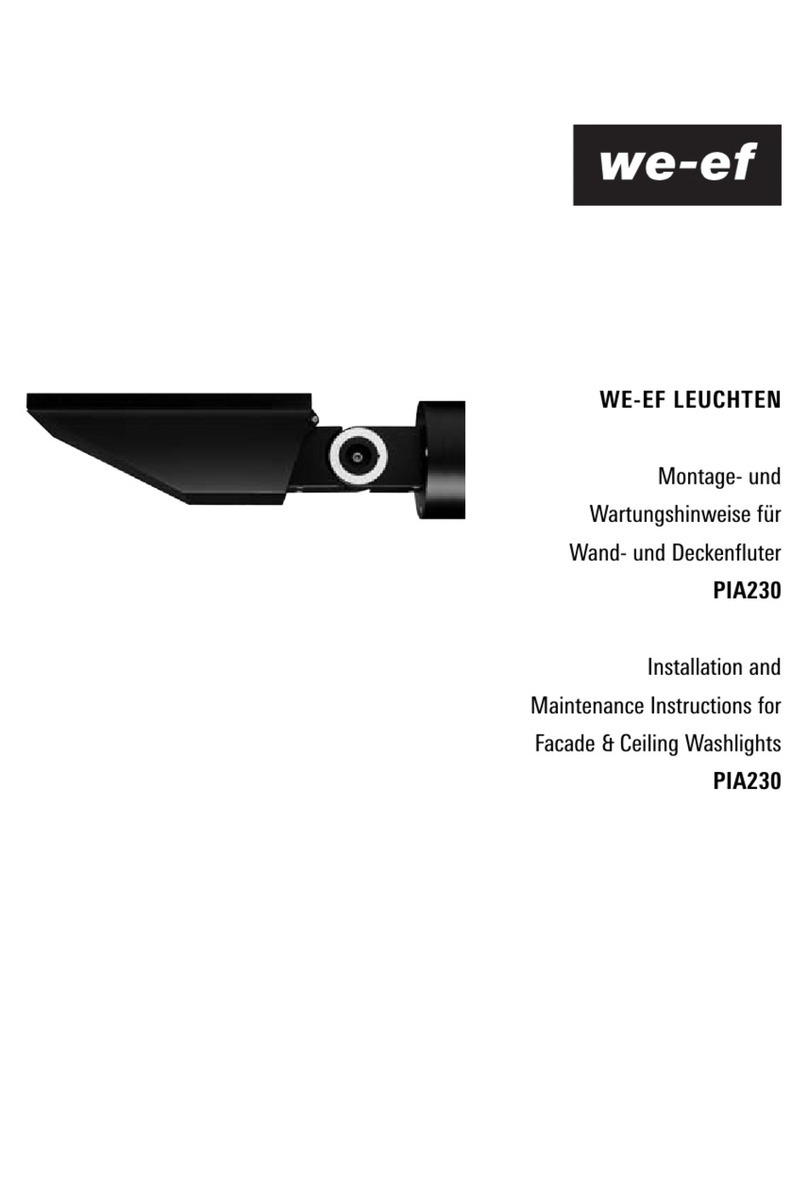 WE-EF PIA230 Manual de usuario