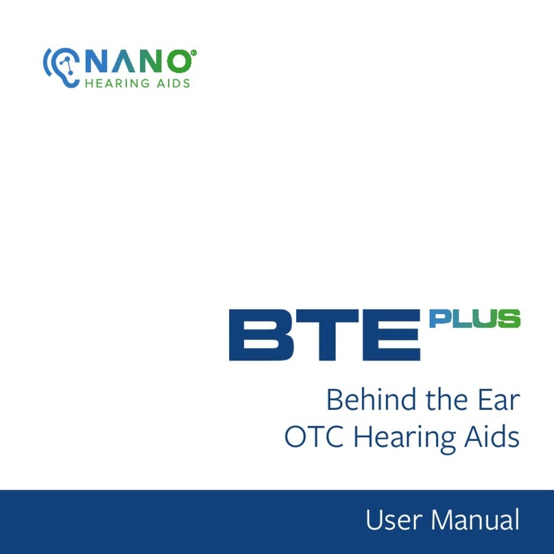 NANO BTE PLUS Manual de usuario