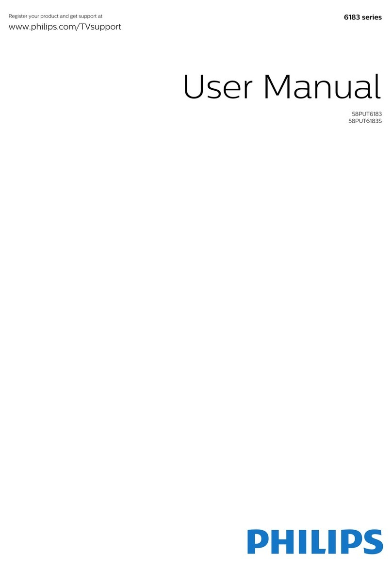 Philips 58PUT6183S Manual de usuario