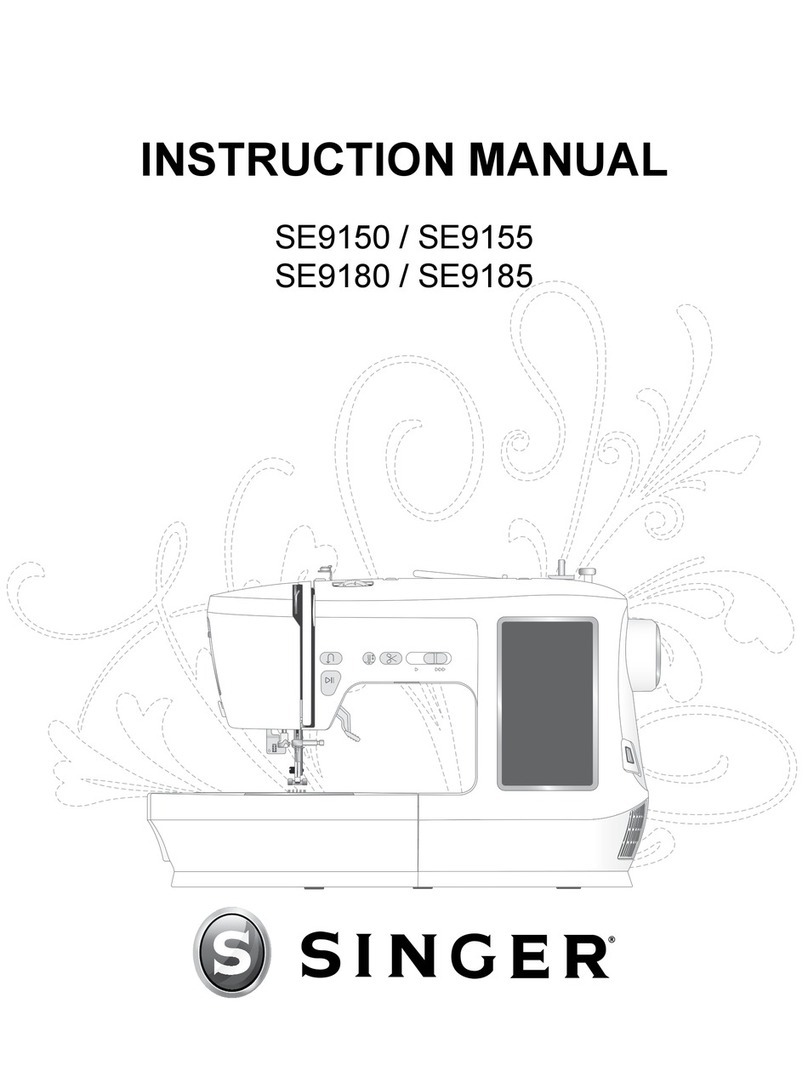 Singer SE9150 Manual de usuario
