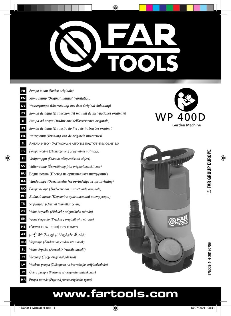 Far Tools WP 400D Manual de usuario
