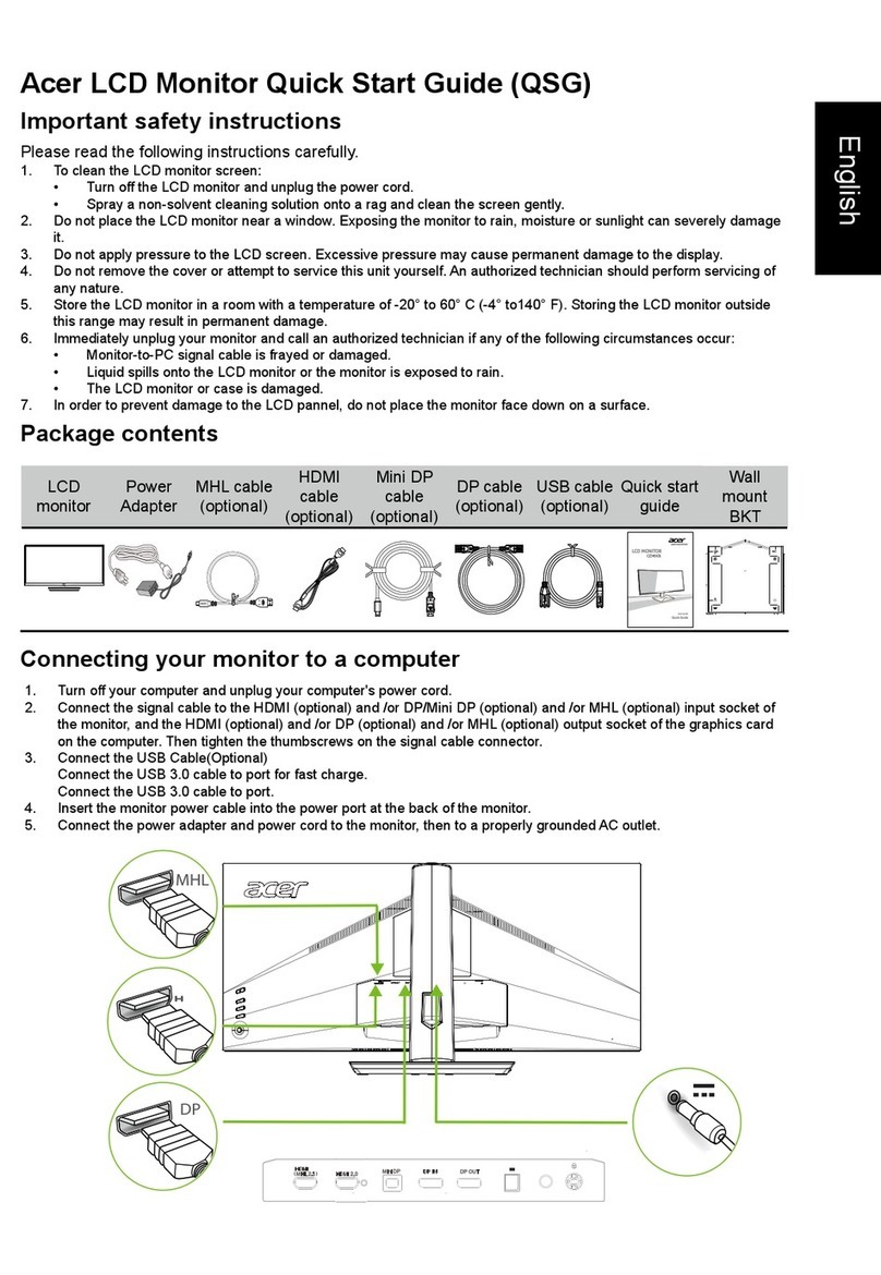 Acer CZ340CKA Manual de usuario