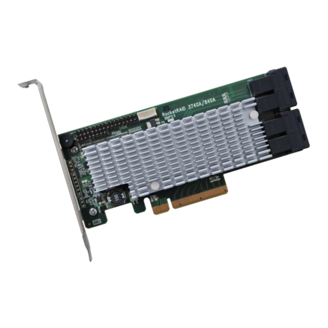 HighPoint RocketRAID 3700 Series Manual de usuario HighPoint RocketRAID 3700 Series Manual de usuario