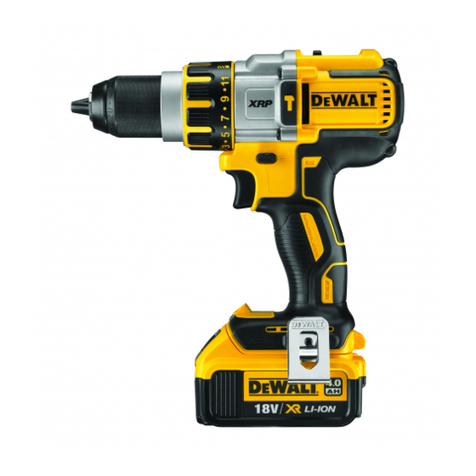 DeWalt XR Li-ION DCD995 Manual de usuario
