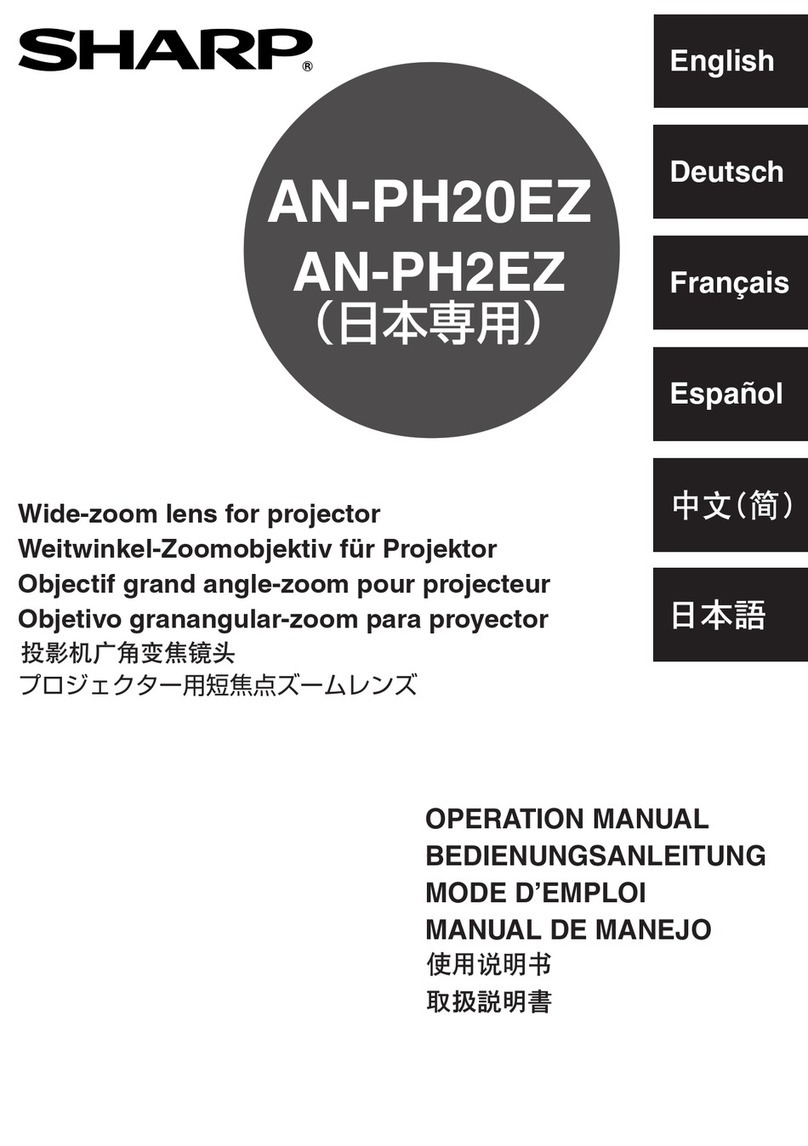 Sharp AN-PH2EZ Manual de usuario