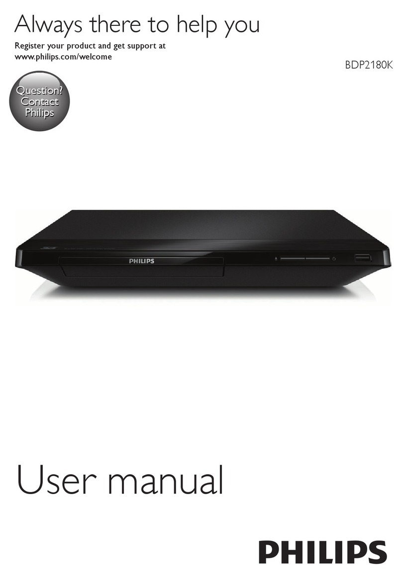 Philips BDP2180K/55 Manual de usuario