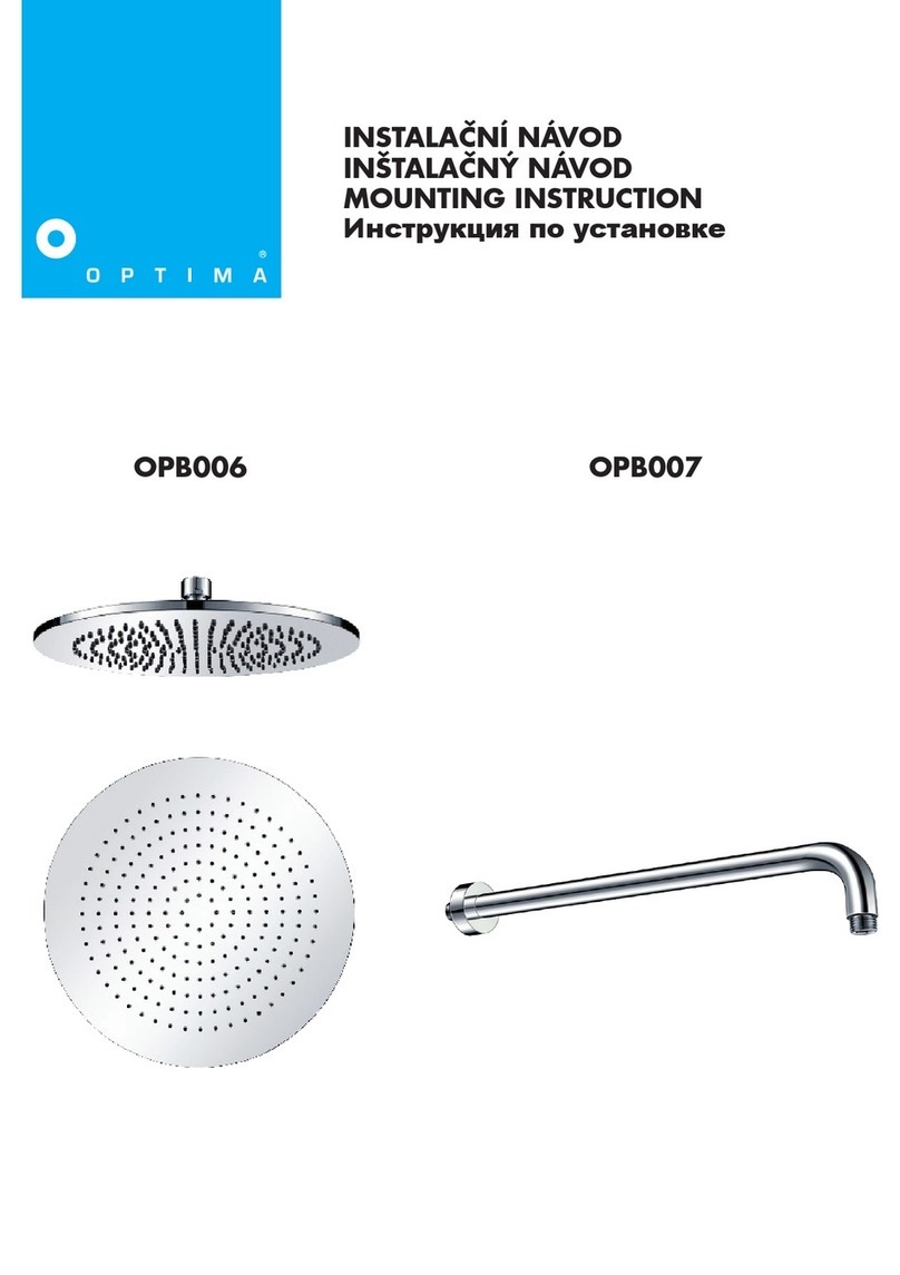 Optima OPB007 Manual de usuario