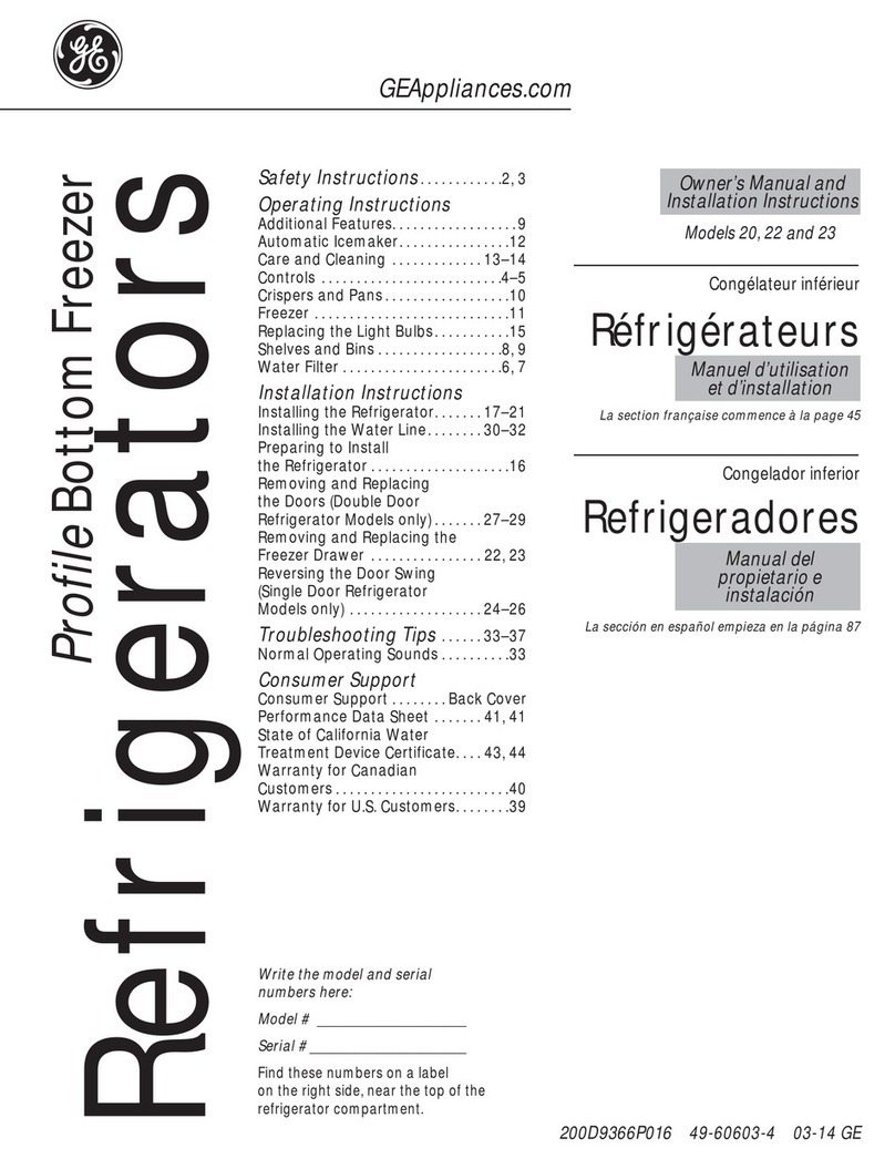 GE 22 Instrucciones de funcionamiento