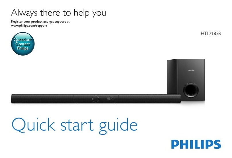Philips HTL2183B Manual de usuario