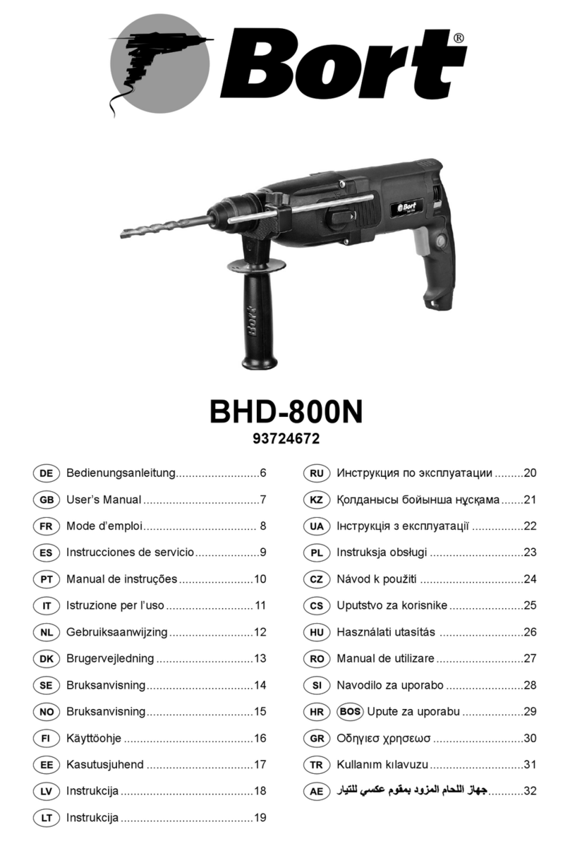 Bort 93724672 Manual de usuario