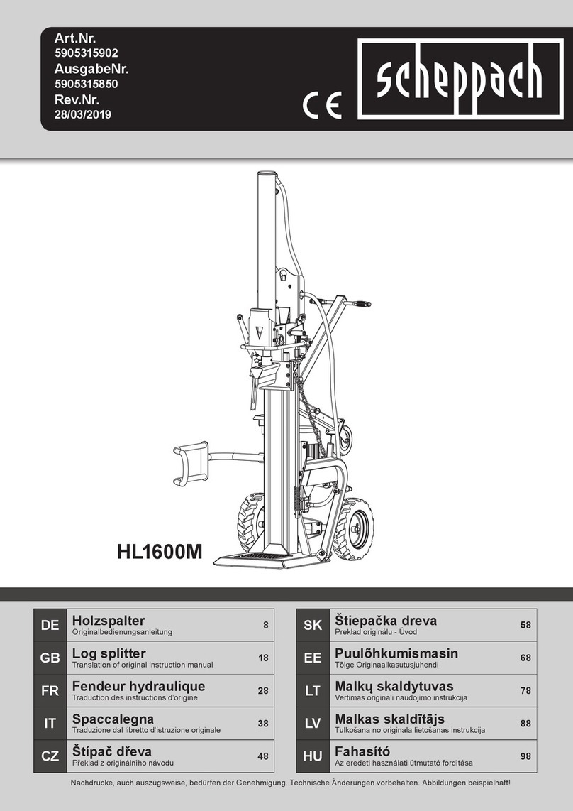 Scheppach HL1600M Instrucciones de uso