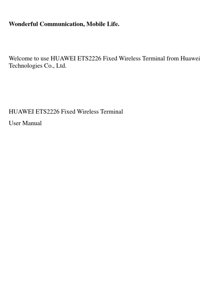 Huawei ETS2226 Manual de usuario
