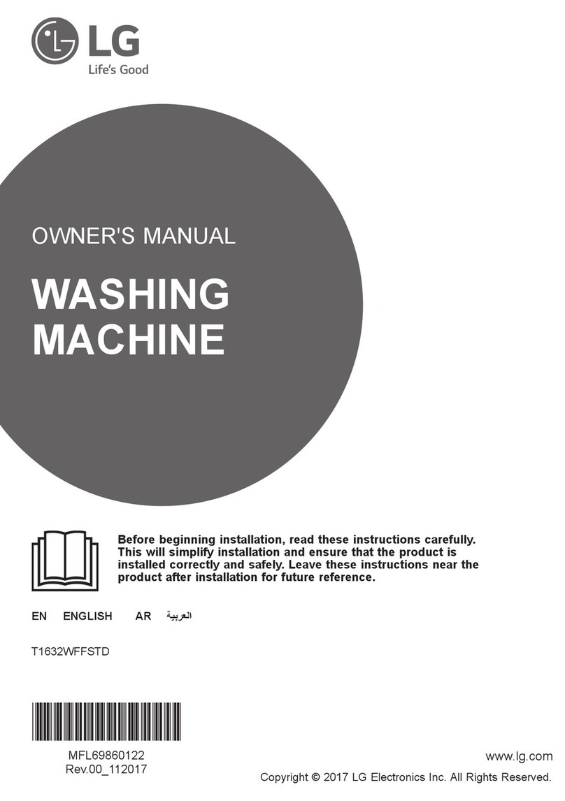 LG T1632WFFSTD Manual de usuario