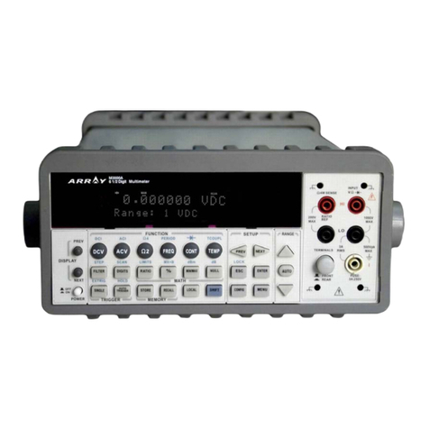 Array electronic M3500A Manual de usuario