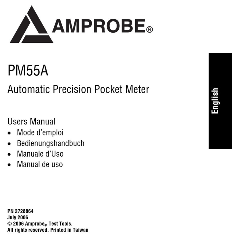 Amprobe PM55A Manual de usuario Amprobe PM55A Manual de usuario