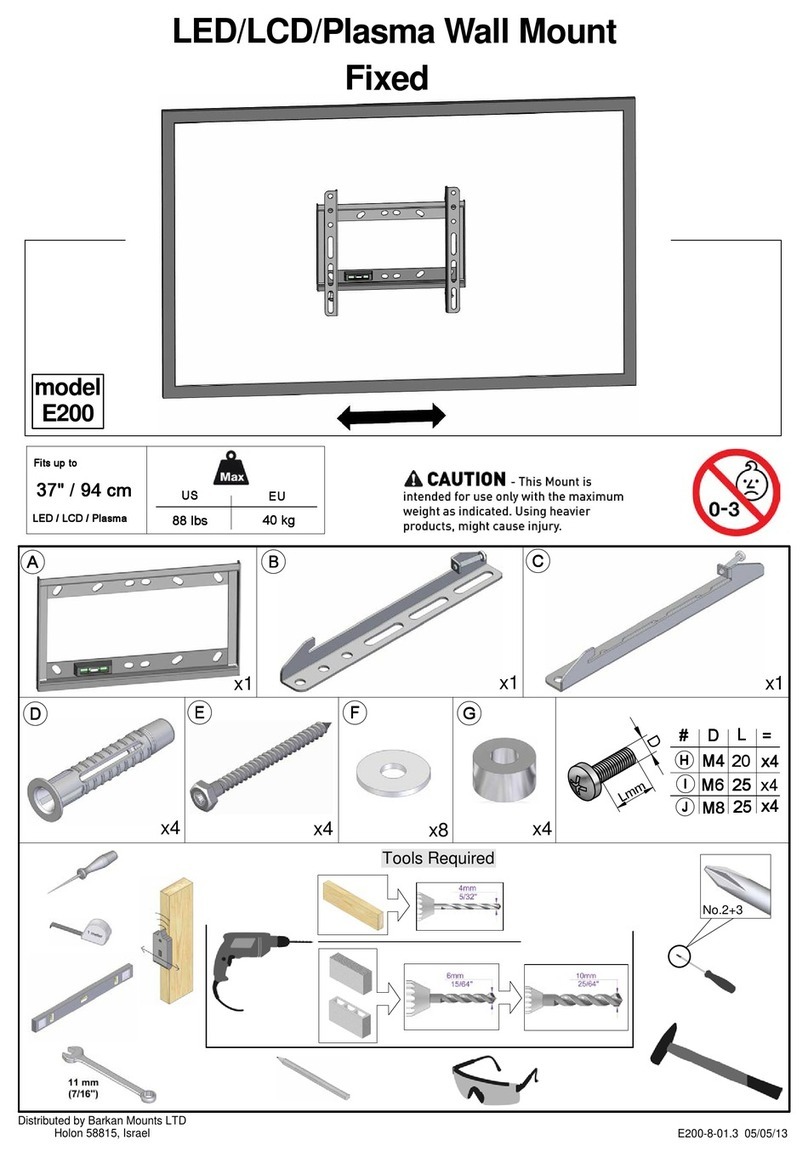 Barkan E200 Manual de usuario