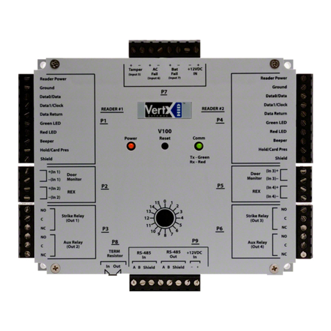HID VertX EVO Series Manual de usuario