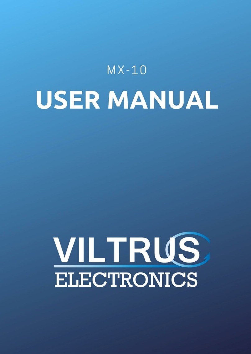 Viltrus Electronics MX-10 Manual de usuario