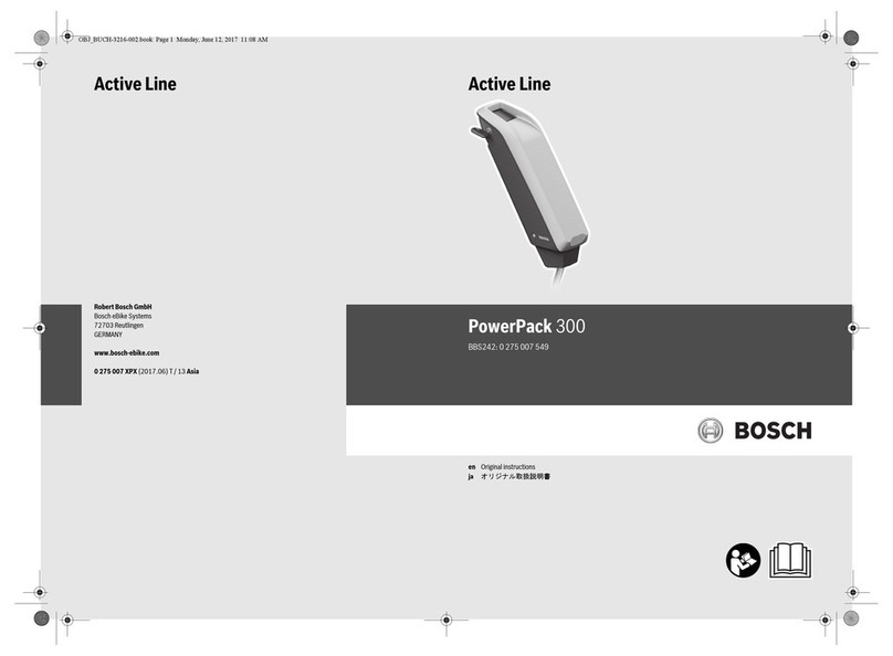 Bosch Active Line PowerPack 300 Manual de usuario