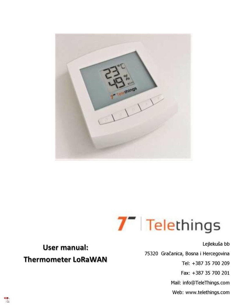Telethings LoRaWAN Manual de usuario