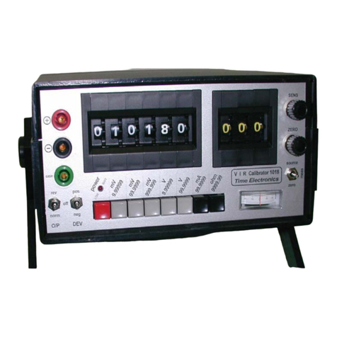 Time Electronics 1018 Manual de usuario