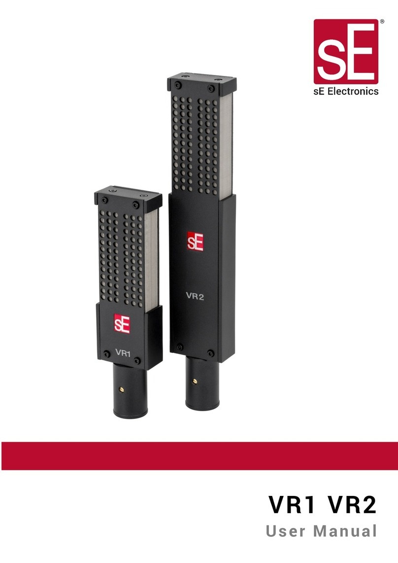 SE Electronics VR1 Manual de usuario